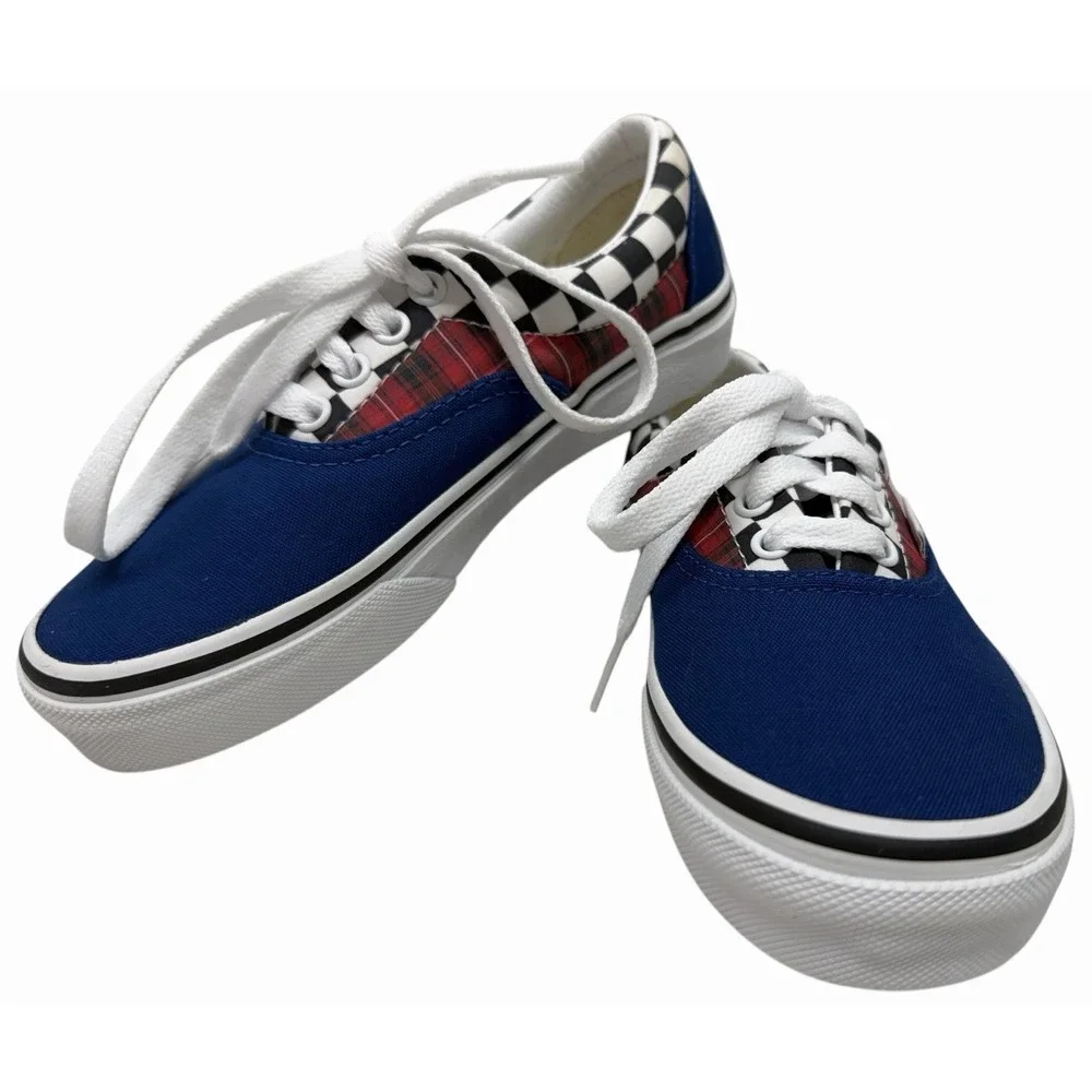 Youth Vans‎ ERA Skate Shoes NIB! Kids Sz- 1 Plaid Checkerboard VN0A38H8V3G